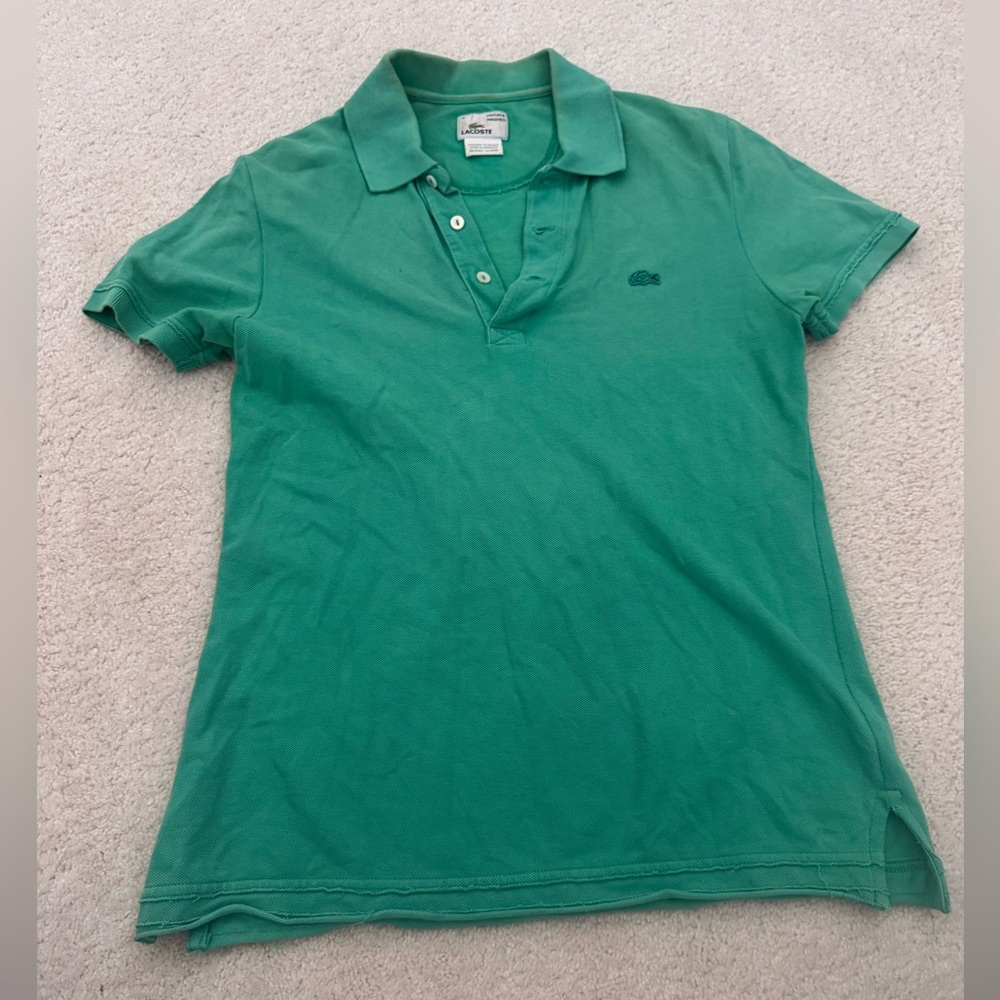 Lacoste men’s Green Polo Shirt